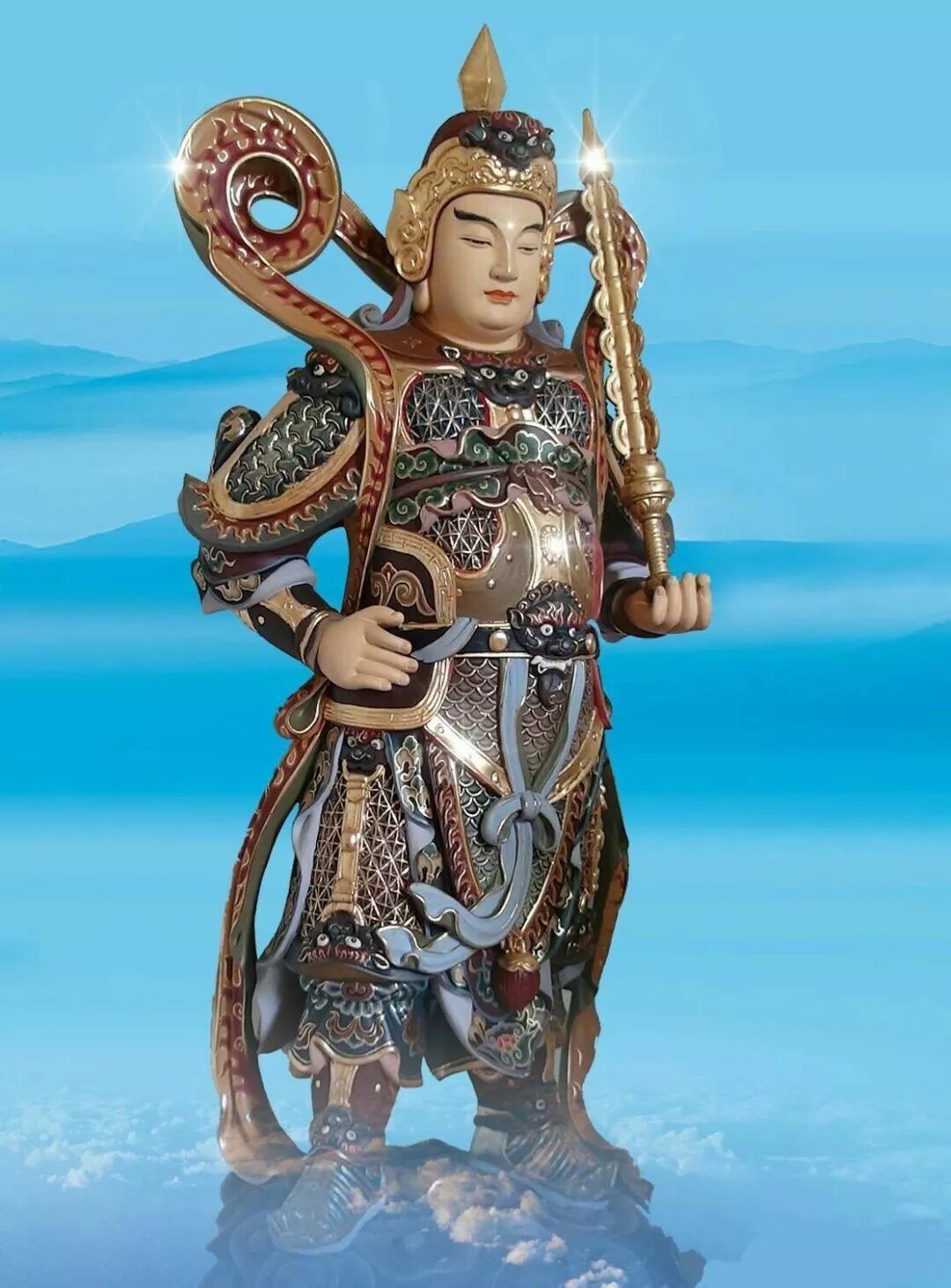 【佛菩萨圣诞专题法语】韦陀菩萨圣诞，祈愿众生身心无障，正法久住！