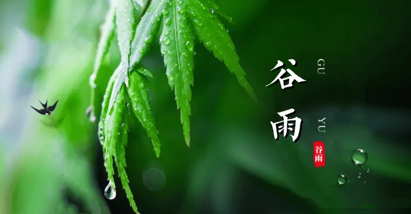 谷雨劝念佛：谷雨持名似疾雷，一声佛号扫尘埃！
