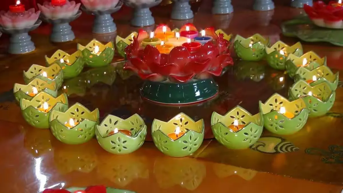 【灵石剪影】灵石律寺新春三千佛洪名宝忏之虔诚献供篇