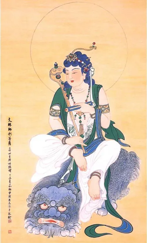 【佛菩萨圣诞法语】明日恭迎文殊菩萨圣诞日，诚邀共修文殊法！